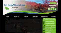 Desktop Screenshot of portsydneycoc.com